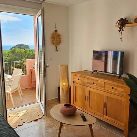 Vue Mer, Climatise Avec Balcon アパート